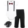 Burgundy Black Bow Tie