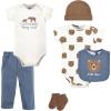 Blue Brown Little Bear