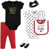 Girl Daddy Red Black