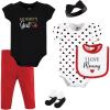 Girl Mommy Red Black