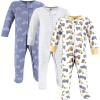 image:imageHudson Baby Unisex Baby Cotton Sleep and PlayConstruction Trucks