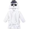 image:imageHudson Baby Unisex Baby Plush Animal Face Bathrobe Pink Floral 09 MonthsHandsome Bear