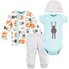 image:imageHudson Baby Unisex Baby Preemie Layette Set 4PieceMoose