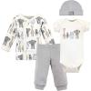 image:imageHudson Baby Unisex Baby Preemie Layette Set 4PieceRoyal Safari