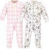 image:imageHudson Baby Unisex Baby Premium Quilted Zipper Sleep and PlayEnchanted Forest