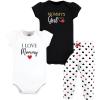 Girl Mommy Red Black