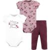 Plum Wildflower Short Sleeve