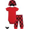 Girl Buffalo Plaid Short Sleeve