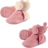 image:imageHudson Baby babygirls Cozy Fleece BootiesPink Cream