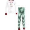 image:imageHudson Baby unisexbaby Cotton Pajama SetRudolph
