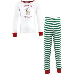 image:imageHudson Baby Baby Cotton Pajama SetRudolph