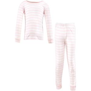 image:imageHudson Baby Baby Cotton Pajama SetSoft Pink Stripe
