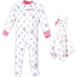 image:imageHudson Baby Baby Flannel Plush Sleep and Play and Security ToyLlama
