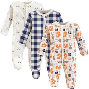 image:imageHudson Baby Baby Preemie Sleep and Play 3 PackForest