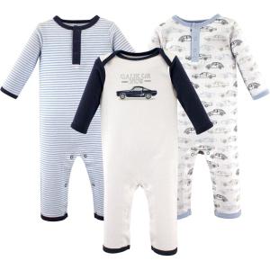 image:imageHudson Baby Cotton Union Suit 2 Pack PantsClassic Car