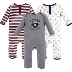 image:imageHudson Baby Cotton Union Suit 2 Pack PantsFootball