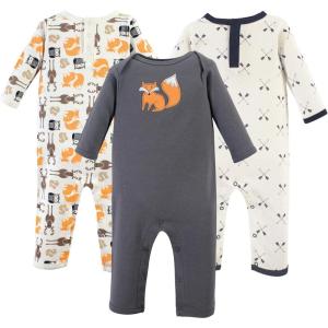 image:imageHudson Baby Cotton Union Suit 2 Pack PantsForest