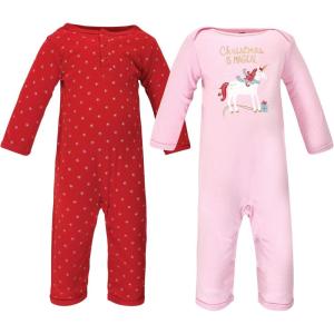 image:imageHudson Baby Cotton Union Suit 2 Pack PantsMagical Christmas