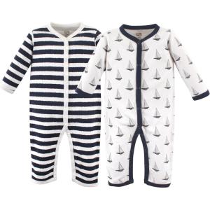 image:imageHudson Baby Cotton Union Suit 2 Pack PantsSailboat
