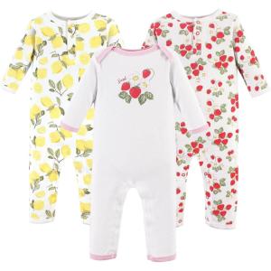image:imageHudson Baby Cotton Union Suit 2 Pack PantsStrawberry Lemon