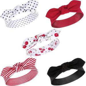 image:imageHudson Baby Cotton and Synthetic Headbands Size 024 MonthsCherries