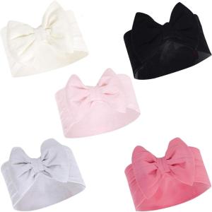 image:imageHudson Baby Cotton and Synthetic Headbands Size 024 MonthsCream