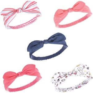 image:imageHudson Baby Cotton and Synthetic Headbands Size 024 MonthsDoodle