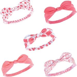 image:imageHudson Baby Cotton and Synthetic Headbands Size 024 MonthsFlamingo