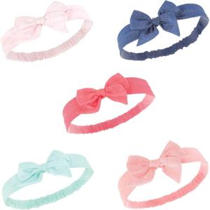 image:imageHudson Baby Cotton and Synthetic Headbands Size 024 MonthsMulticolor Bow