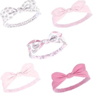image:imageHudson Baby Cotton and Synthetic Headbands Size 024 MonthsPaisley Medallion