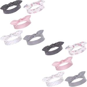 image:imageHudson Baby Cotton and Synthetic Headbands Size 024 MonthsPink Floral 10Piece