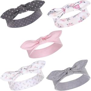 image:imageHudson Baby Cotton and Synthetic Headbands Size 024 MonthsPink Floral