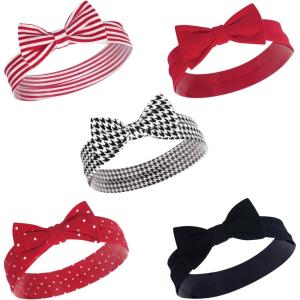 image:imageHudson Baby Cotton and Synthetic Headbands Size 024 MonthsRed Houndstooth