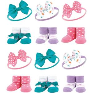 image:imageHudson Baby Girls Headband and Socks GiftsetDinosaurs