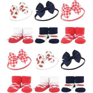 image:imageHudson Baby Girls Headband and Socks GiftsetWatermelon