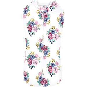 image:imageHudson Baby Infant Girls Sleep Pod 02 MonthsBlush Navy Floral