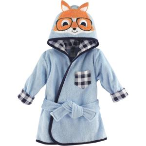 image:imageHudson Baby Unisex Baby Cotton Animal Face BathrobeNerdy Fox