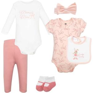 image:imageHudson Baby Unisex Baby Cotton Layette SetBallet Bows Bunny
