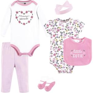 image:imageHudson Baby Unisex Baby Cotton Layette SetFloral Sweetheart