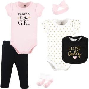 image:imageHudson Baby Unisex Baby Cotton Layette SetGirl Daddy