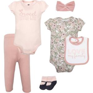 image:imageHudson Baby Unisex Baby Cotton Layette SetLove My Family