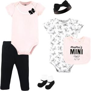 image:imageHudson Baby Unisex Baby Cotton Layette SetMamas Mini Bows