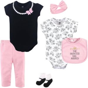 image:imageHudson Baby Unisex Baby Cotton Layette SetPrincess