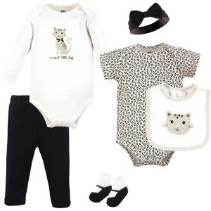 image:imageHudson Baby Unisex Baby Cotton Layette SetPurrfect Leopard