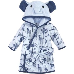 image:imageHudson Baby Unisex Baby Cotton Rich BathrobeBlue Elephant