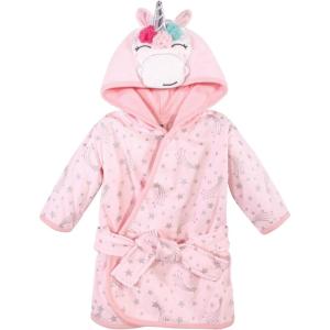 image:imageHudson Baby Unisex Baby Cotton Rich BathrobePink Unicorn
