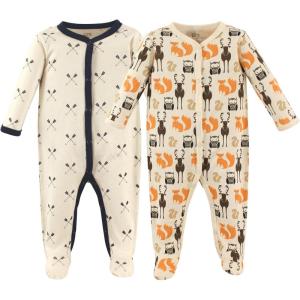 image:imageHudson Baby Unisex Baby Cotton Sleep and PlayCream Forest