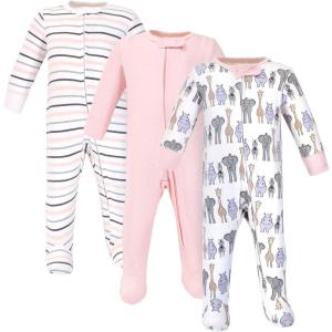image:imageHudson Baby Unisex Baby Cotton Sleep and PlayPink Safari