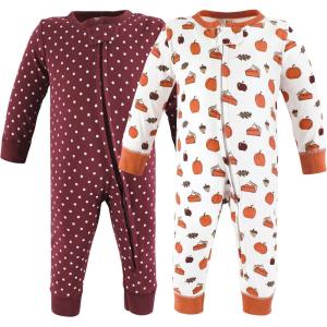 image:imageHudson Baby Unisex Baby Cotton Sleep and PlayPumpkin Pie