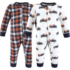 image:imageHudson Baby Unisex Baby Cotton Sleep and PlayPumpkin Truck